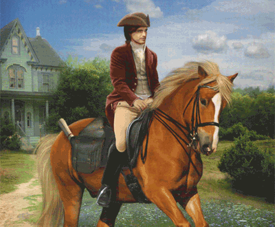 rider lenormand card