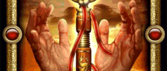 Ace of wands tarot card foto