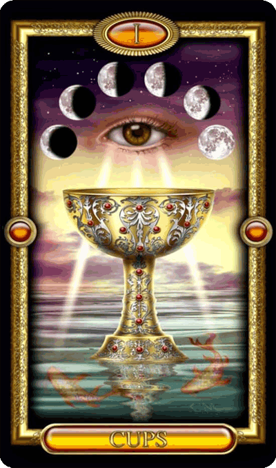 Ace of cups tarot card photo