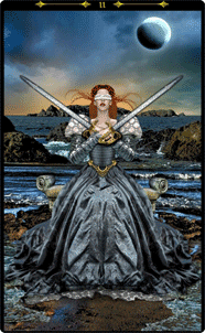 what does the two of swords tarot card mean foto